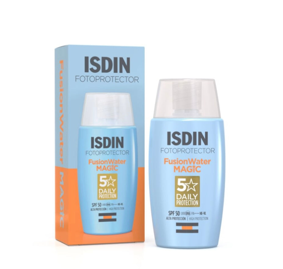 Fotoprotector Isdin Fusion Water Magic 50+ 50Ml