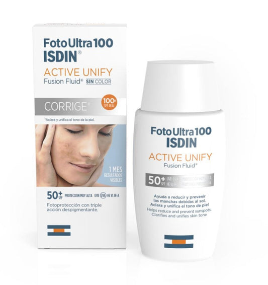 Fotoultra 100 Active Unify 50+ Sin Color 50Ml